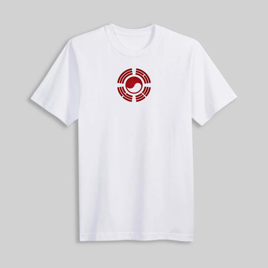 Concentration Sparring Tee - White/Ruby